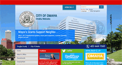 Desktop Screenshot of cityofomaha.org